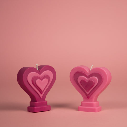 Bougie coeur